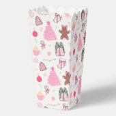 Ballotins Motif de Noël rose (Recto)