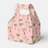 Ballotins Motif de palmiers de Noël tropicaux (Arrière)