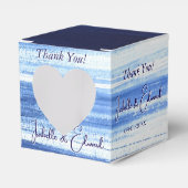 Ballotins Motif de pinceau de l'aquarelle moderne Marine (Verso)