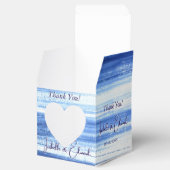 Ballotins Motif de pinceau de l'aquarelle moderne Marine (Ouvert)