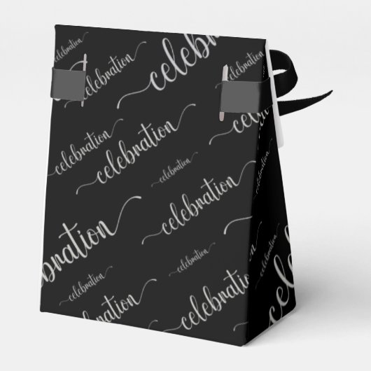 Ballotins Motif de script de fête (Arrière)