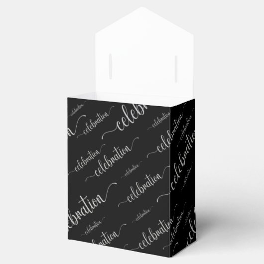 Ballotins Motif de script de fête (Ouvert)