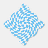 Ballotins Motif de tableau de bord bleu clair et blanc À dam (Déplié)