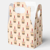 Ballotins Motif de thé bulle (Ouvert)