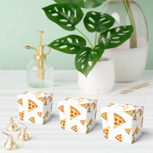 Ballotins Motif de tranches de pizza cool et amusant sur fon