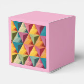 Ballotins Motif de triangle géométrique gras (Arrière)