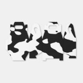 Ballotins Motif de vache noir et blanc (Déplié)