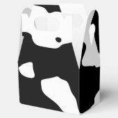 Ballotins Motif de vache noir et blanc (Ouvert)