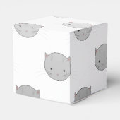 Ballotins Motif de visages de chat mignons gris (Arrière)