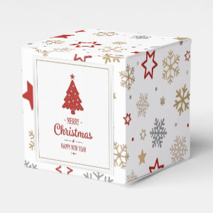 Ballotins Motif des étoiles de Noël et des flocons de neige