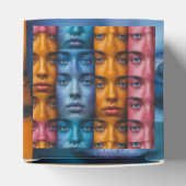 Ballotins Motif des faces colorées (Haut)