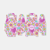 Ballotins motif d'été couleur violet des Vibes 70 (Déplié)