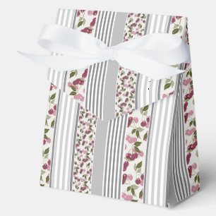 Ballotins motif d'été de rayures de tissu multicolore
