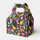 Ballotins Motif d'été tropical (Arrière)