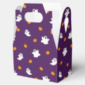 Ballotins Motif d'Halloween mignon avec Arrière - plan pourp (Ouvert)