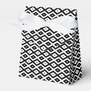 Ballotins Motif diamant noir et blanc