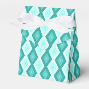 Ballotins Motif diamant turquoise