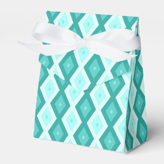 Ballotins Motif diamant turquoise (Verso)