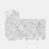 Ballotins Motif Diamond argenté (Déplié)