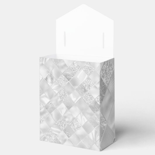 Ballotins Motif Diamond argenté (Ouvert)