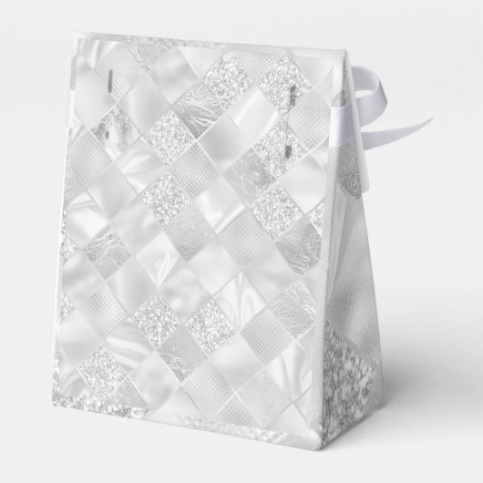 Ballotins Motif Diamond argenté (Arrière)