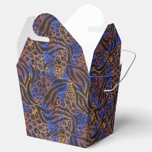 Ballotins Motif d'impression Leopard et Zebra (Ouvert)