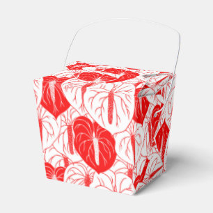 Ballotins Motif d'impression moderne Hawaiian Anthurium