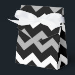 Ballotins Motif d'impression noir blanc et gris<br><div class="desc">boîtes cadeaux personnalisées</div>