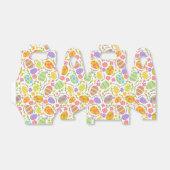 Ballotins motif d'oeuf de Pâques carrelé mignon (Déplié)