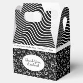 Ballotins motif du numéro aléatoire noir/blanc du 85e parti (Ouvert)