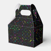 Ballotins Motif électronique de codage technique coloré (Verso)