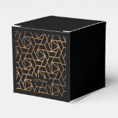 Ballotins Motif élégant noir et or (Verso)