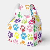 Ballotins Motif Empreinte de patte coloré (Arrière)