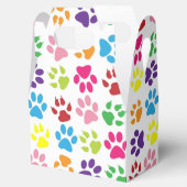 Ballotins Motif Empreinte de patte coloré (Ouvert)