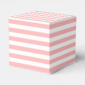 Ballotins Motif en bande rose et blanche (Arrière)