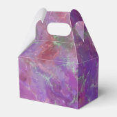 Ballotins Motif en marbre Abstrait violet rose (Arrière)