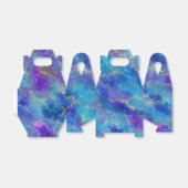 Ballotins Motif en marbre bleu Abstrait de luxe (Déplié)