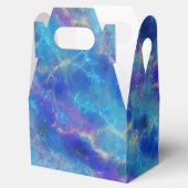 Ballotins Motif en marbre bleu Abstrait de luxe (Ouvert)