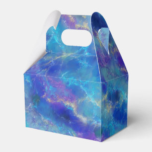 Ballotins Motif en marbre bleu Abstrait de luxe