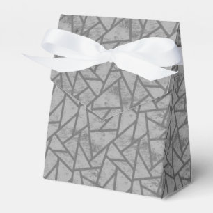 Ballotins Motif en mosaïque gris