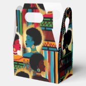 Ballotins Motif ethnique d'une femme africaine élégante dans (Ouvert)