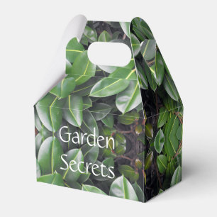 Ballotins Motif feuille de caoutchouc