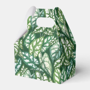 Ballotins Motif Feuille vert tropical