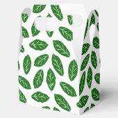 Ballotins Motif Feuilles Vertes (Ouvert)