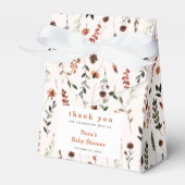 Ballotins Motif Fleur sauvage d'automne (Verso)