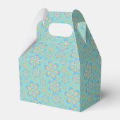 Ballotins Motif floral - Boîte de faveur (Arrière)