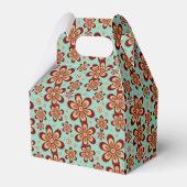 Ballotins Motif floral - Boîte de faveur (Arrière)