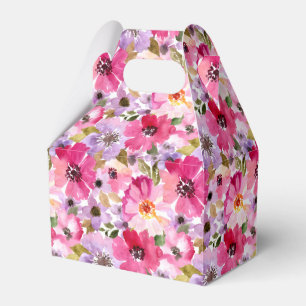 Ballotins Motif floral d'aquarelle d'été