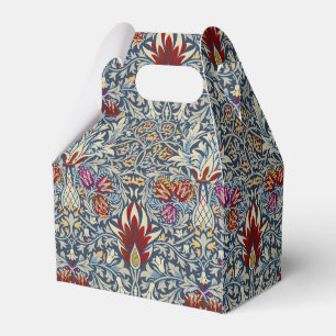 Ballotins Motif floral indigo vintage de William Morris