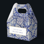 Ballotins Motif floral méditerranéen vintage bleu et blanc<br><div class="desc">Carreaux traditionnels peints à la main de la Méditerranée. Motif de perfection. Œuvre d'art en mosaïque de carreaux de feuilles florales bleus et blancs. Le design décoratif parfait,  cadeau idéal pour toute occasion.</div>